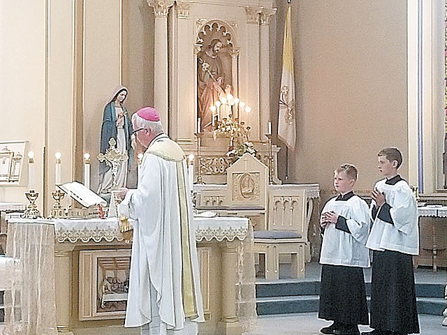 Bishop Hying in Roxbury