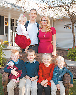 Brian Preisler and his family. (Contributed photo)